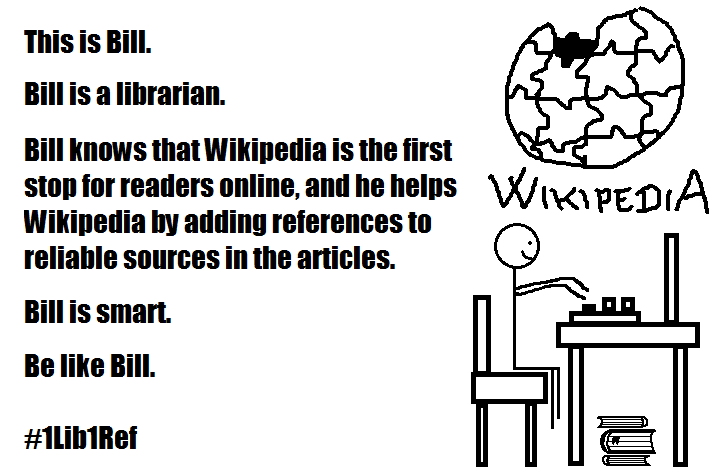 Wikipedia:1lib1ref