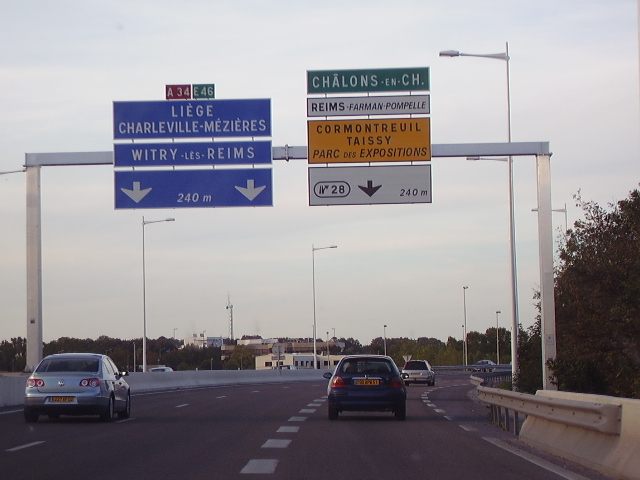 A34 autoroute