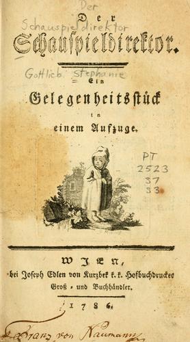 Der Schauspieldirektor