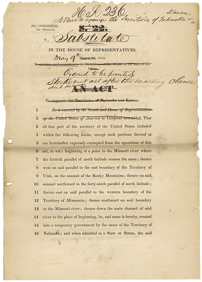 Kansas–Nebraska Act