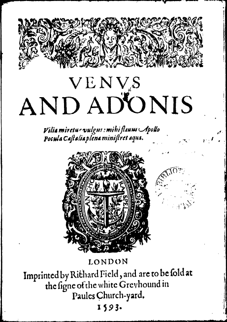 Venus and Adonis