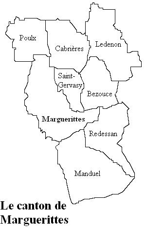 canton of Marguerittes