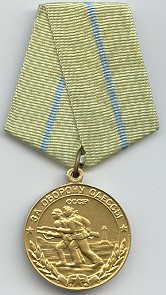 Medal "For the Defence of Odessa"