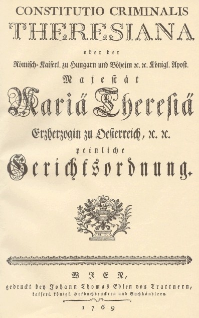 Constitutio Criminalis Theresiana