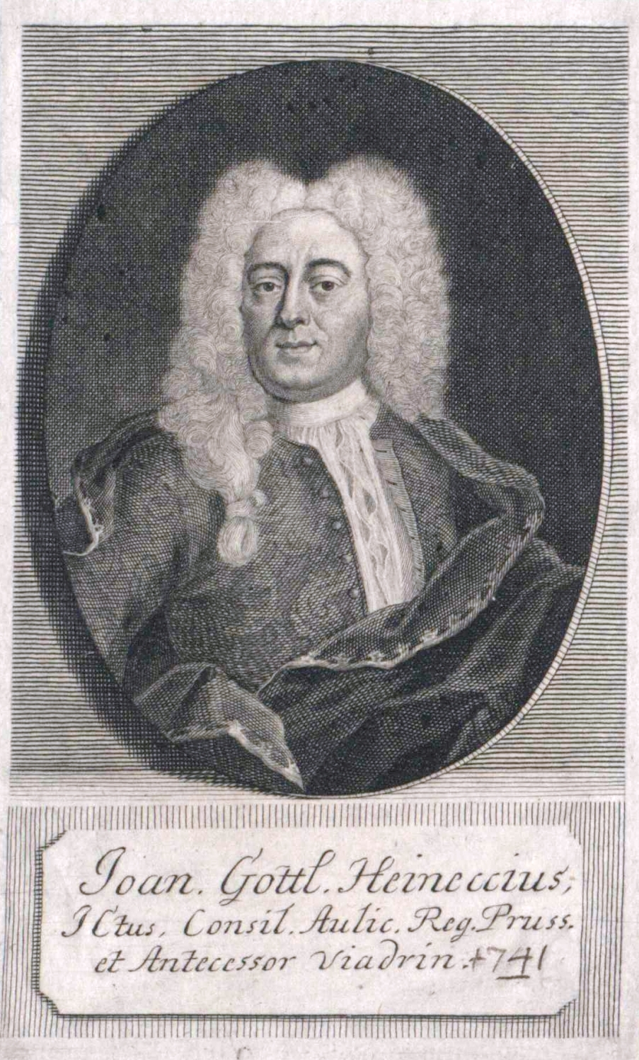 Johann Gottlieb Heineccius