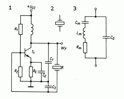 Pierce oscillator