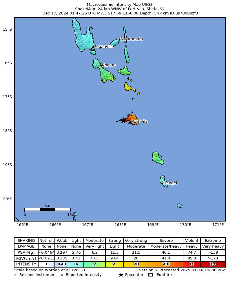 2024 Port Vila earthquake