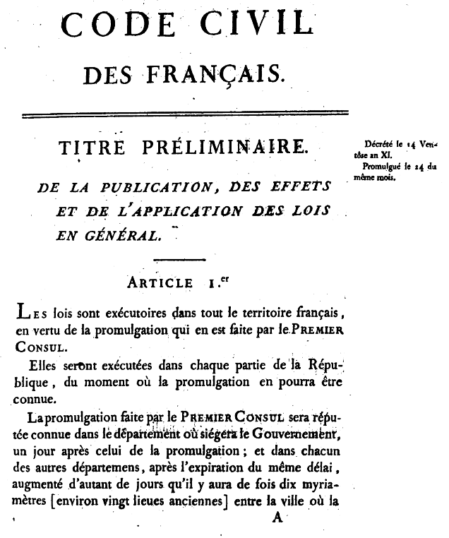 code of law