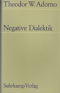 Negative Dialectics