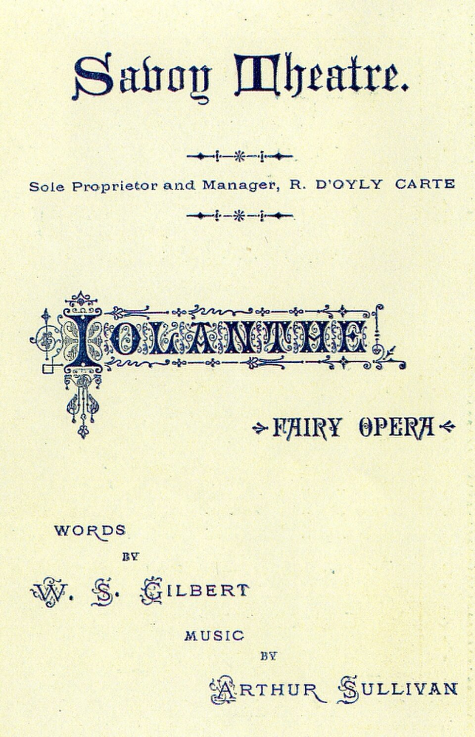 Iolanthe