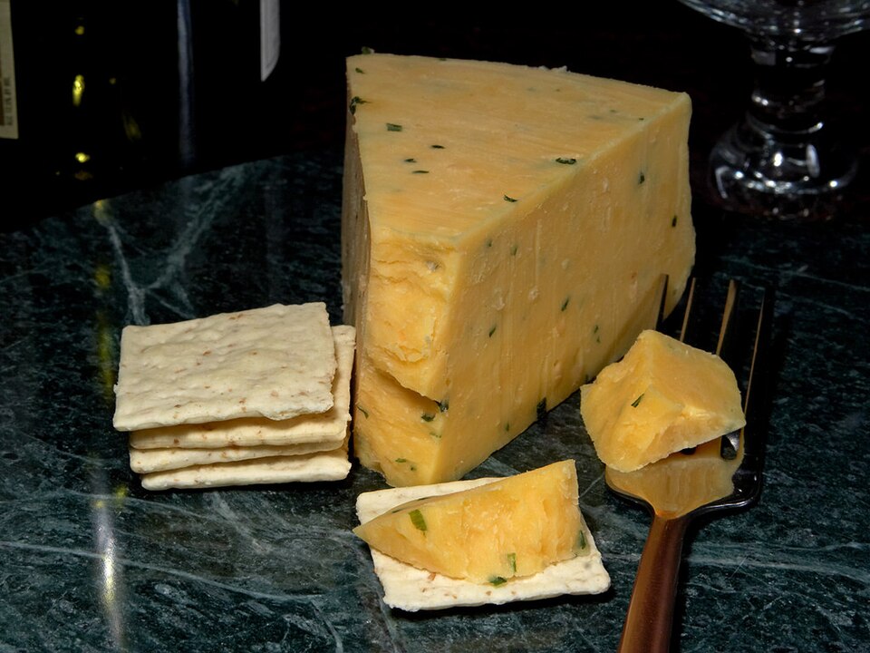 Double Gloucester cheese