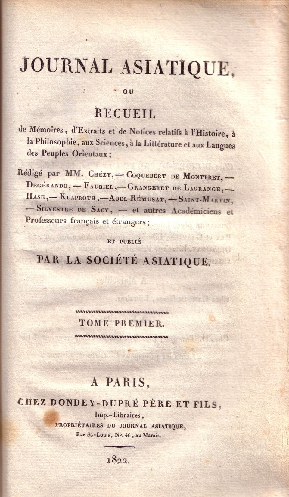 Journal asiatique
