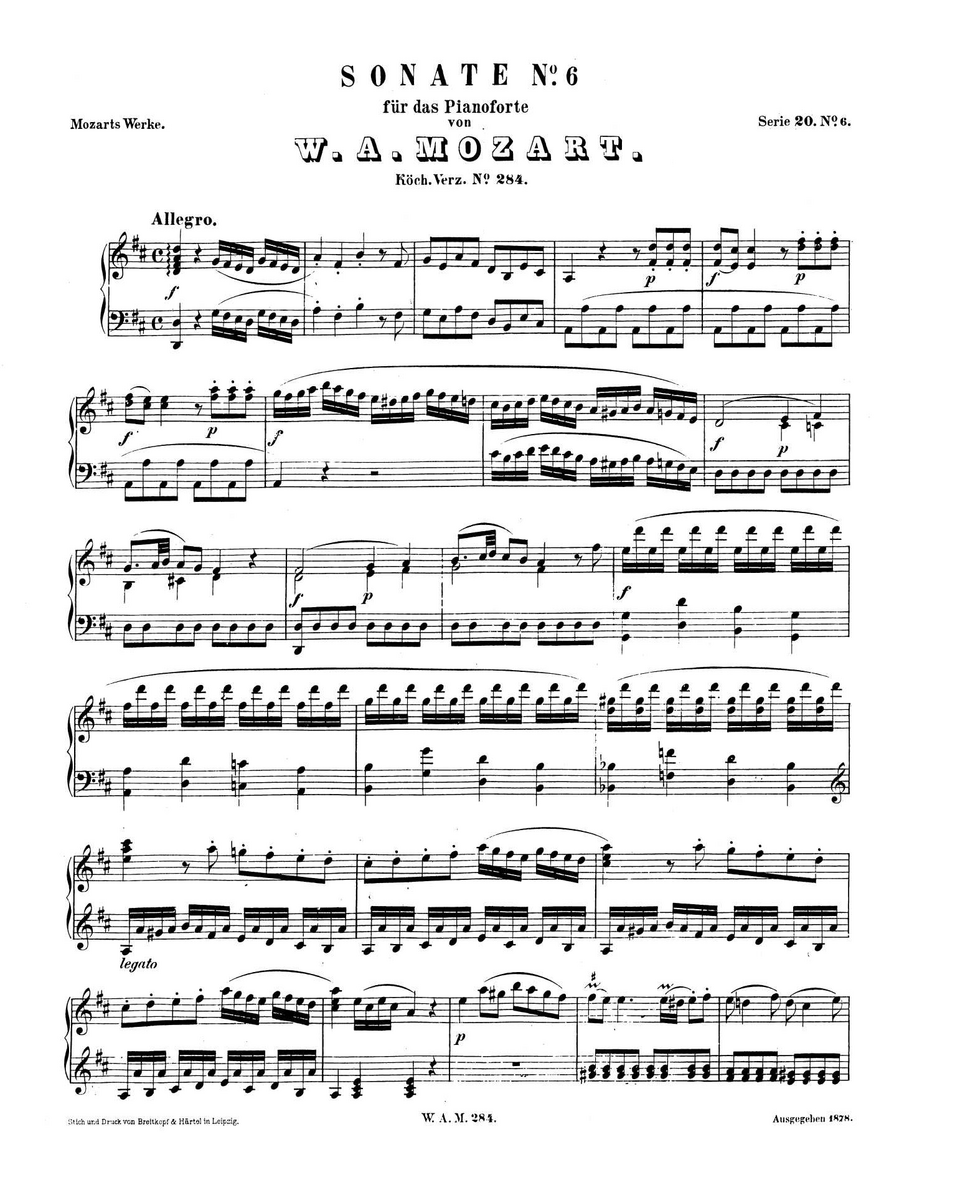 Piano Sonata No. 6
