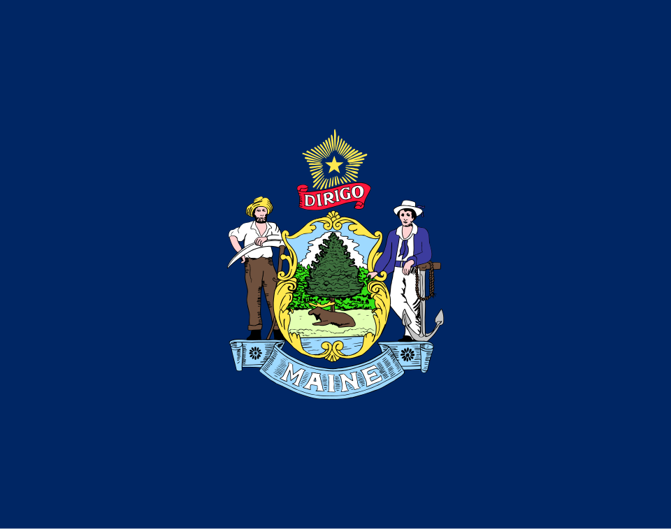 flag of Maine