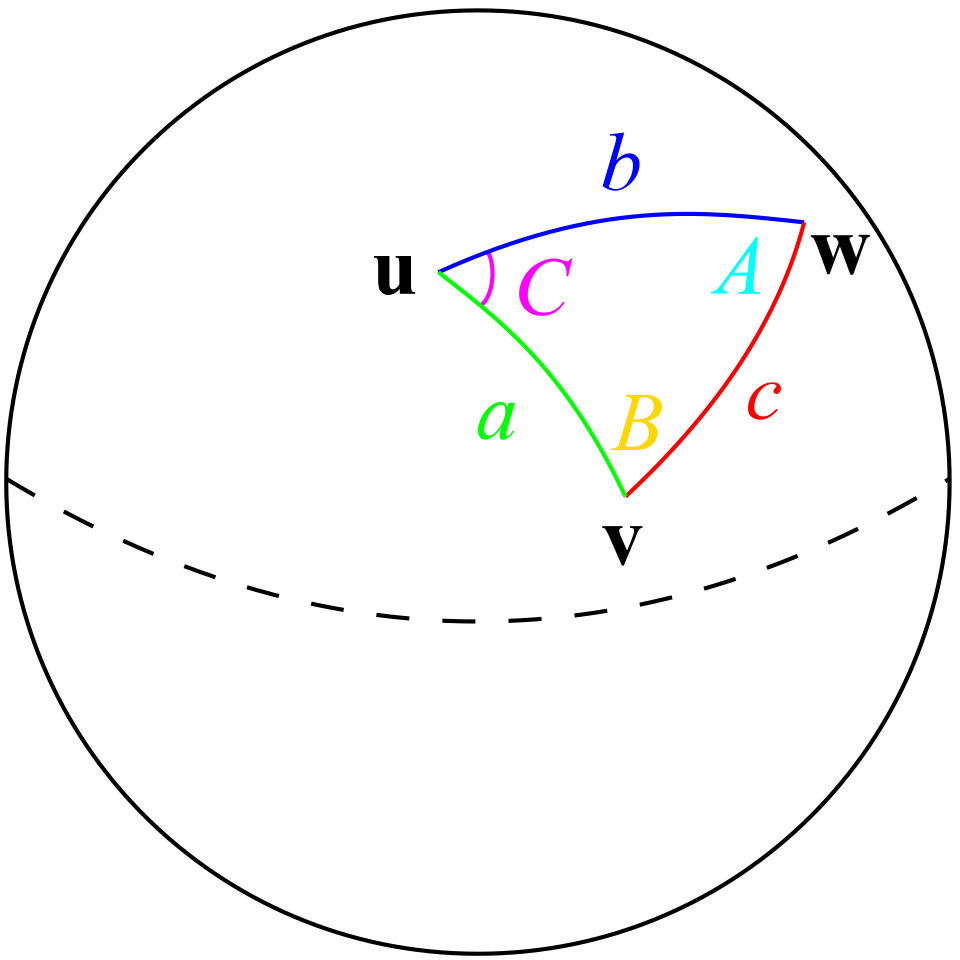 spherical trigonometry