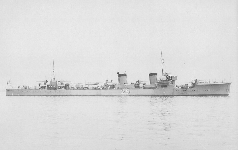 Japanese destroyer Fumizuki