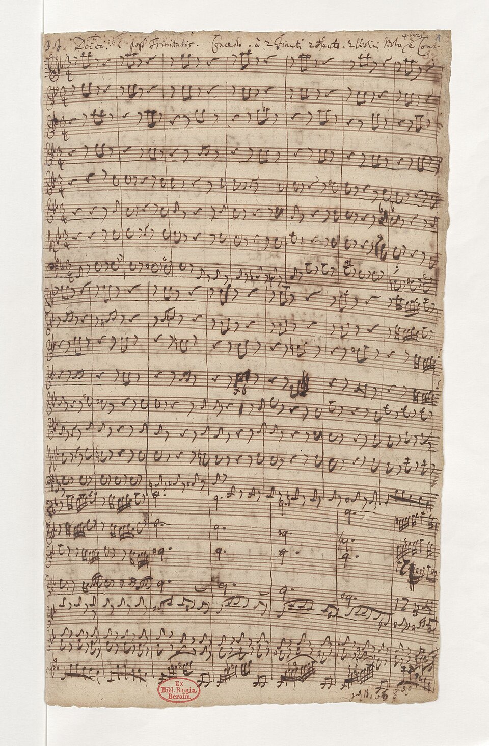 Brich dem Hungrigen dein Brot, BWV 39