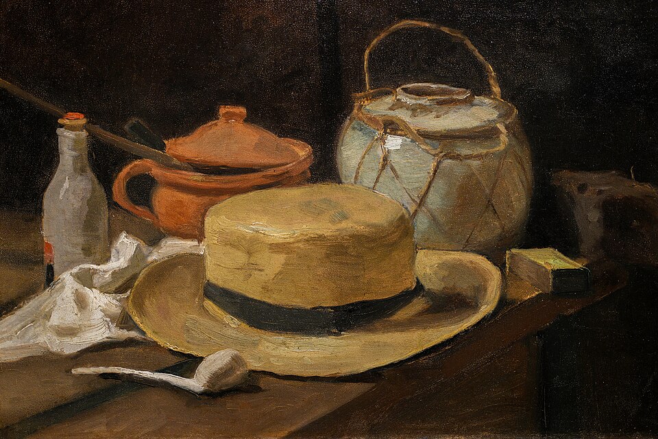 Still Life with Straw Hat