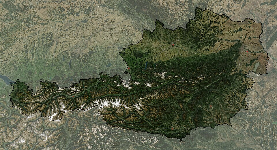 Geography of Austria