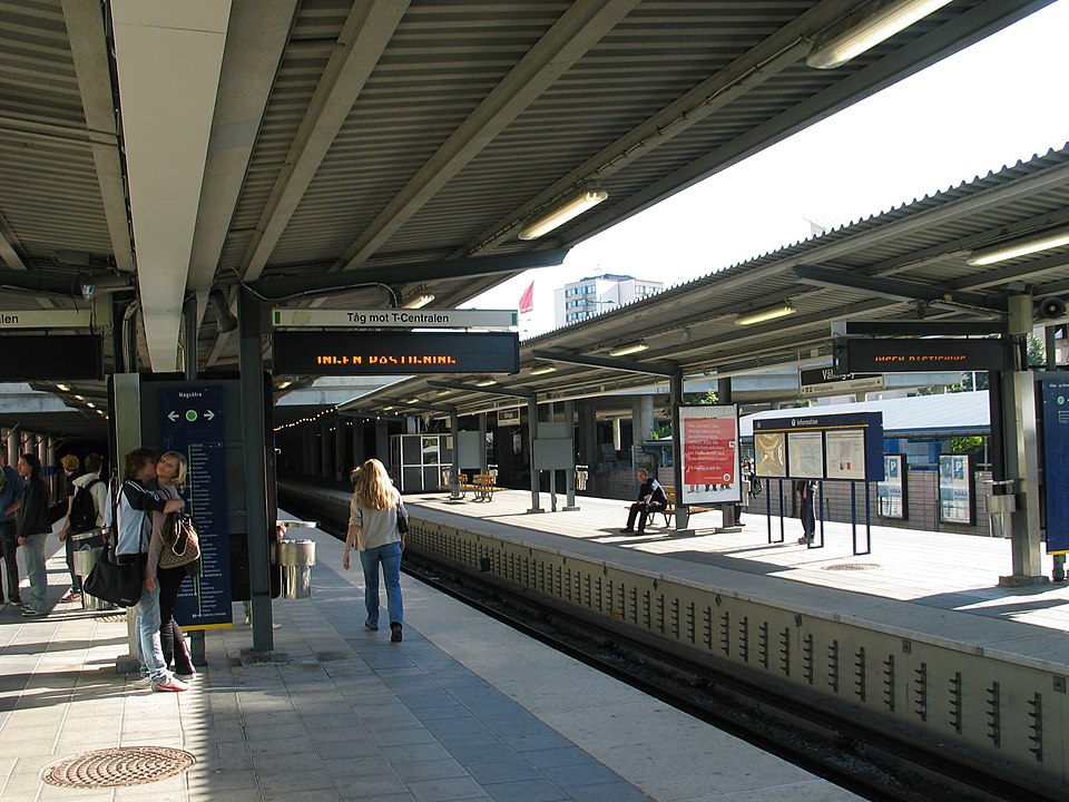 Vällingby metro station