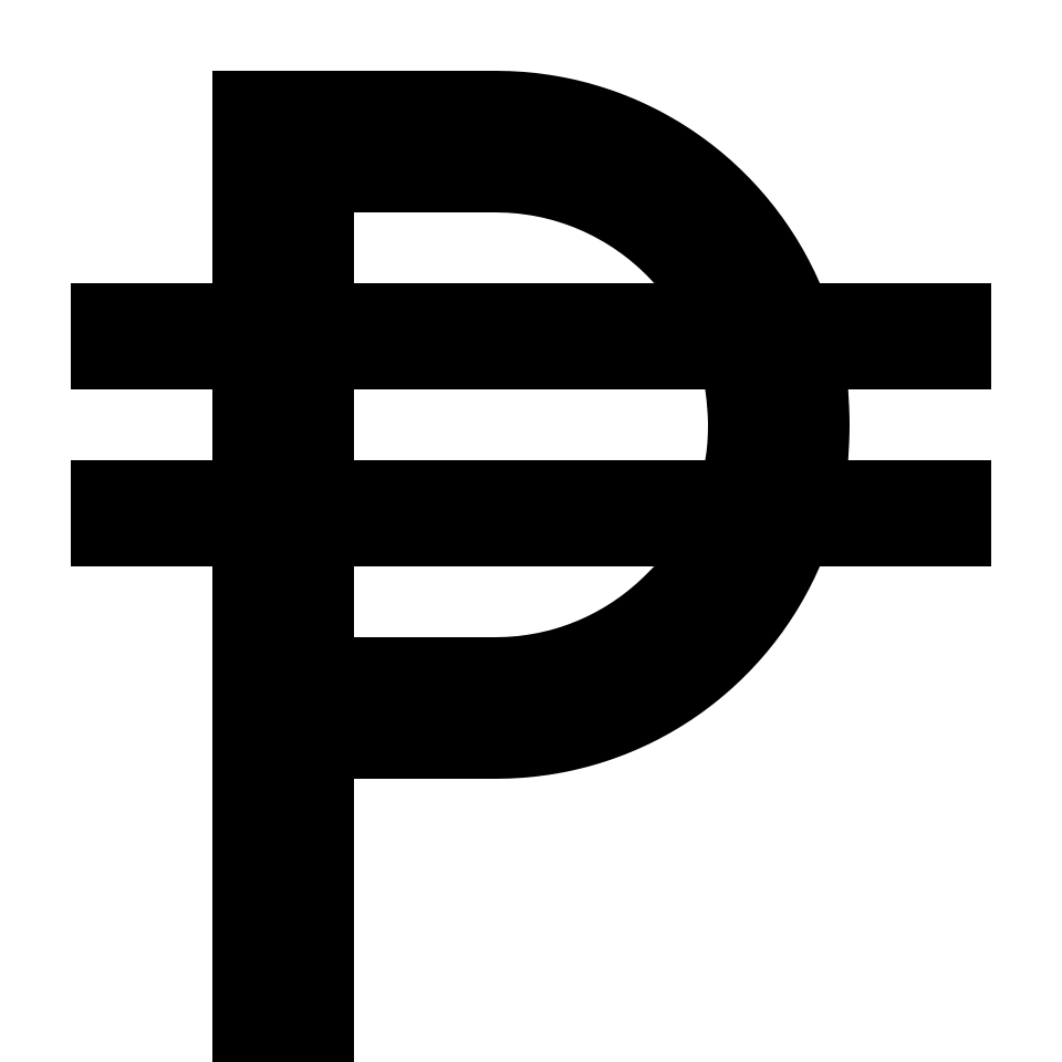 peso sign