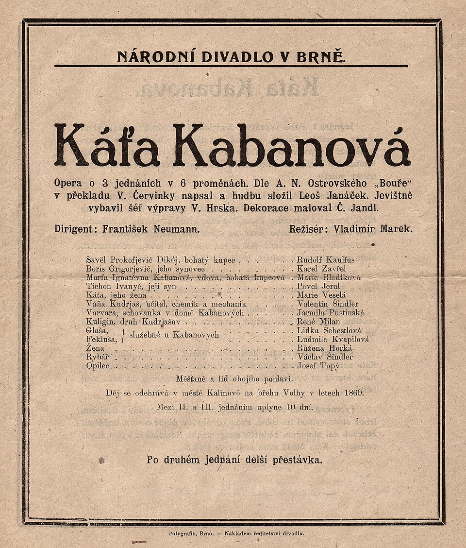 Káťa Kabanová