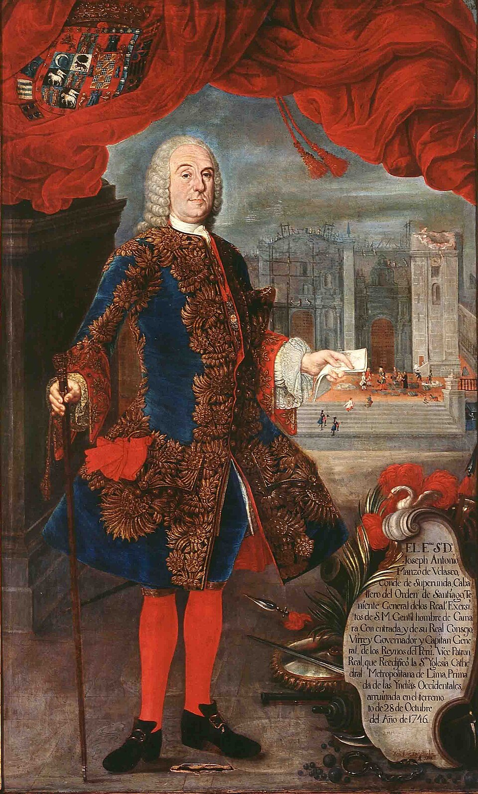 José Manso de Velasco, 1st Count of Superunda