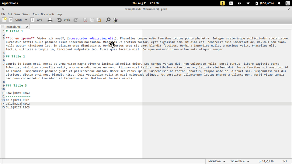 Markdown