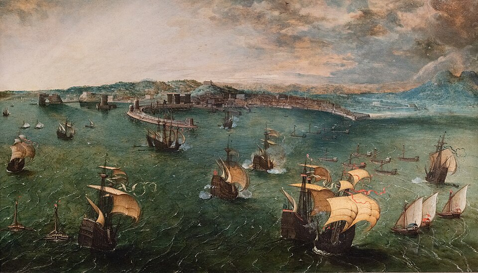 Naval Battle in the Gulf of Naples