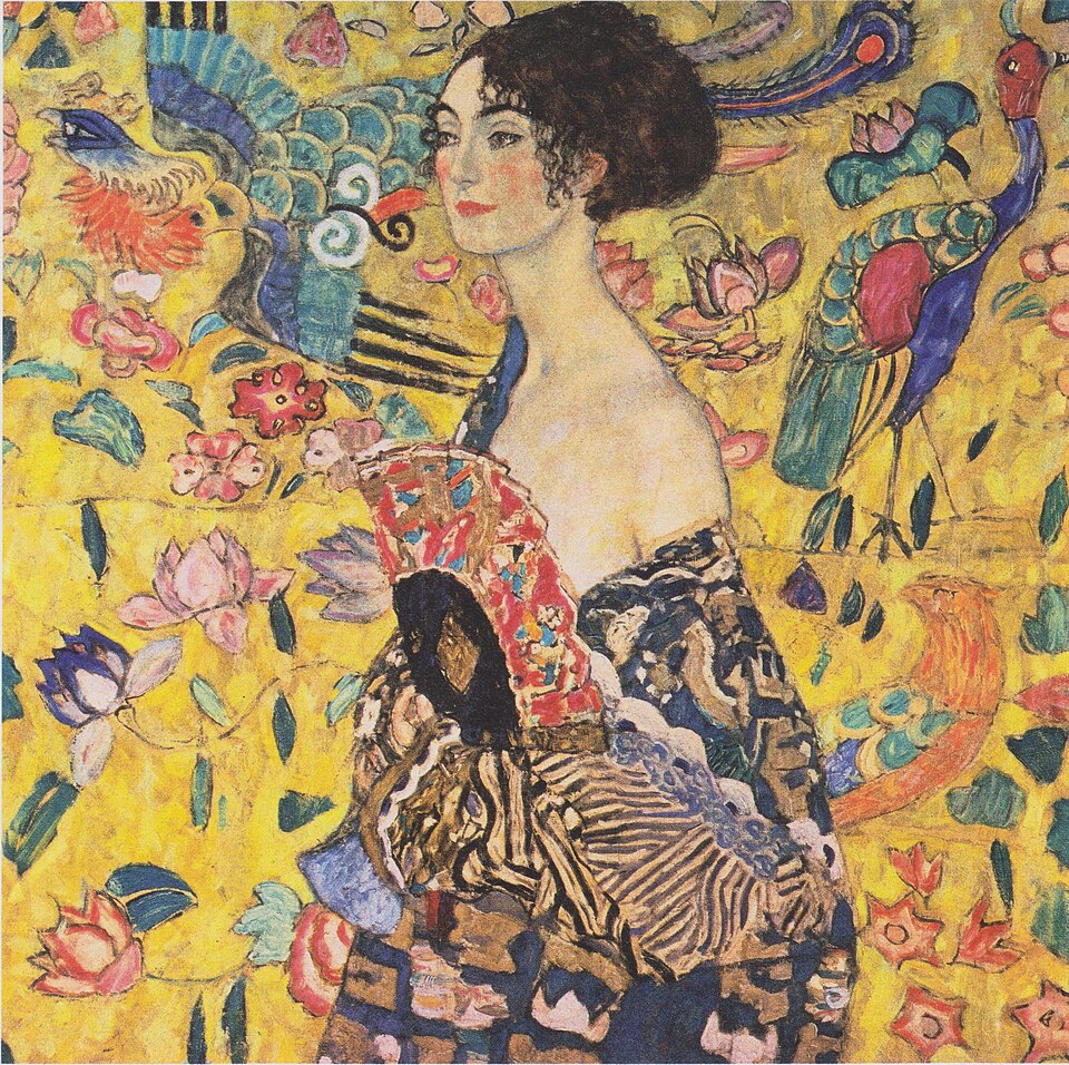 Woman With a Fan