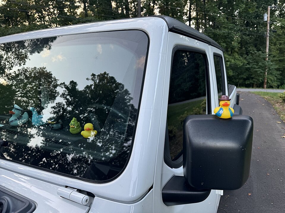 Jeep ducking
