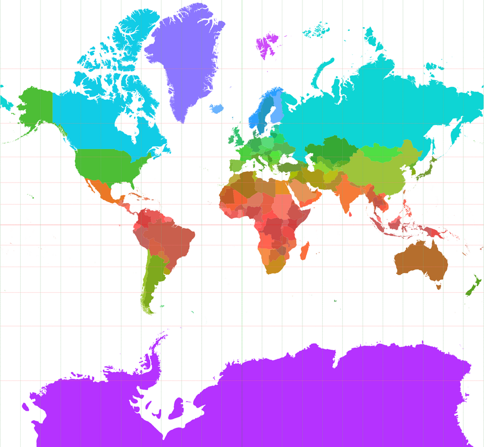 Mercator projection