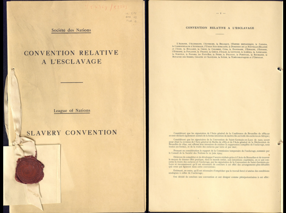 Slavery Convention