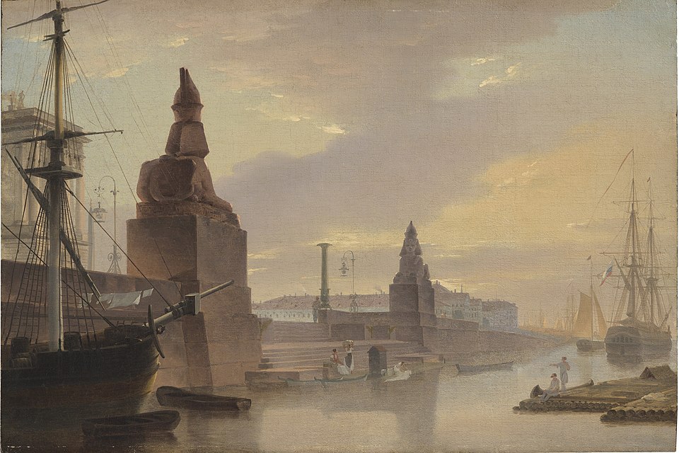 Quay with Sphinxes