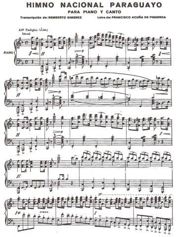 national anthem of Paraguay
