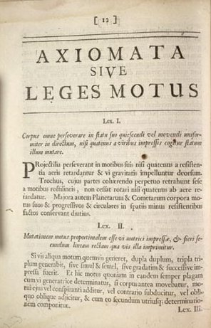 Newton's first law
