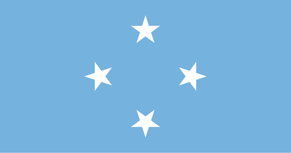 flag of the Federated States of Micronesia