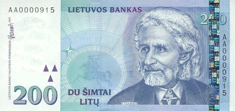 Lithuanian litas