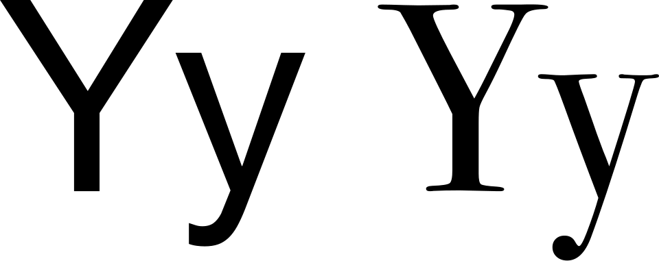 Y/y